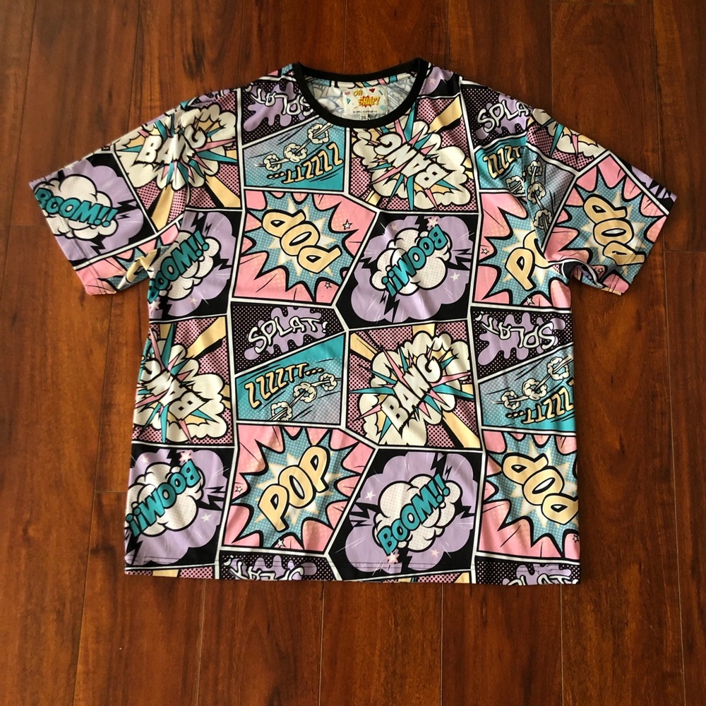 Oh Snap! Comic Book Shirt